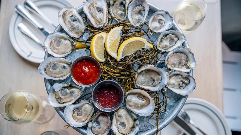 Fresh seafood